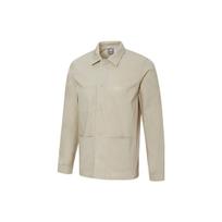 PUMA Logo Embroidered Solid Color Polo Jacket Men Jackets Off-White 849312-64 XL beige