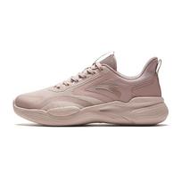 Anta Jump Rope Shoes Shock Absorbing Wear Resistant Low Top Running Shoes Women sneaker Gray Pink 922417778-3 38.5 gray