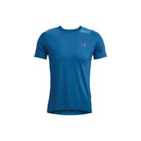 Under Armour Rush 2.0 Vent Solid Training Short Sleeve T-Shirt Men Tops Cruise-Ship-Blue 1370317-899 M