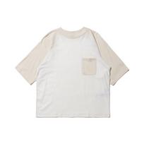 Levis Color Block Raglan Short Sleeve Straight Fit T-Shirt Men Tops White A2139-0001 M