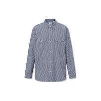 Levis Loose Casual Striped Long Sleeve Shirt Men shirts White A1919-0030 M