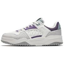 Anta Full Score Comfortable Fashion Trendy Lightweight Increased Height Low-Top Sneakers Women sneakers White Gray Purple 122448032-1 35.5 white
