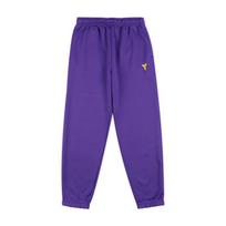 Nike Therma-FIT Kobe serijos jaunimo megztos kelnės vaikams Court-Purple University-Gold HJ1015-547 XS