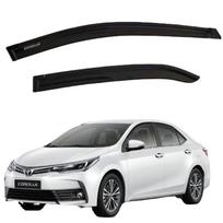 14-18 Corolla Akrilinis lietaus deflektorius 2014-2018 Corolla Rain Shield juoda