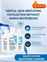 CeraVe [Mini] Salicylic Acid Smoothing Cleanser 30ml*3