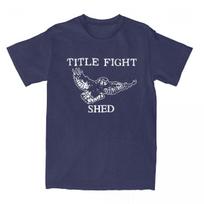 Title Fight Shed Owl vyrams moterims marškinėliai gėlių žali marškinėliai nuostabūs marškinėliai medvilnė naujiena drabužiai S juoda