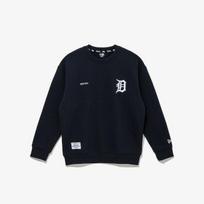 New Era Mlb Detroit Tigers Team Logo Sweatshirt Dark Navy navy/K120