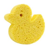 Vonios kempinė Cartoon Shape Skin liesti Minkšta kūdikių dušo kempinė naujagimiui Duck