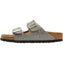 Birkenstock Wmns Arizona Synthetic Sandal 'Leopard Grey Taupe' Women's 1031941 38