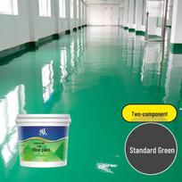 SHENGWEI SM2 Two-Component Water-Based Epoxy Floor Paint 1 KG blue