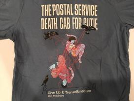 2023 Death Cab For Cutie Postal Service 20th Anniversary Tour T-shirt 24D224 XL