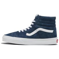 Vans Sk8-Hi Pig Suede - Vintage Indigo Unisex Sneakers Blue VN0007NSAHU 36
