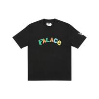 Palace x WWE Nice Day T-Shirt Black Unisex Tops P22TS462 S gray