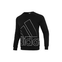 Adidas Big Logo Sweatshirt Men Sweatshirt Black HB5085 M