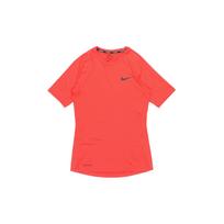 Nike Pro Logo Dri-Fit Fitted Short-Sleeve Training Top Men Tops Red BV5632-657 L white