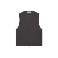 Fear of God Essentials SS22 Work Vest Men Vests Iron-Black FOG-SS22-118 S