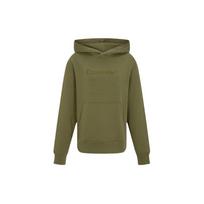 Calvin Klein Embroidered Logo Hoodie Long Sleeve Sweatshirt Women Tops Olive-Green 40WH106-0SR S brown