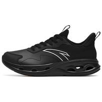 Anta Energy Ring Breathable Lightweight Rebound Low-Top Running Shoes Men sneaker Bright-Black 112315575-7 39