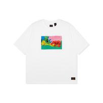 Levis SS22 Crew Neck Casual T-Shirt Men Tops White A1005-0005 XL