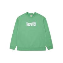 Levis SS23 Letter Logo Printed Crewneck Sweatshirt Men sweatshirt Green 38712-0051 L