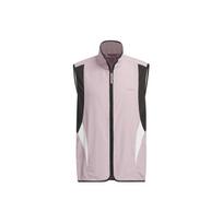 Adidas Future Style Woven Vest Color Block Casual Zip Stand Collar Sports Vest Men Vests Purple Pink JI9885 M