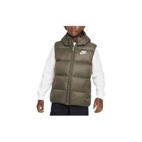Nike Vest Logo Print Removable Hooded Down Kids outerwear DZ9728-222 XS