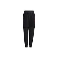 Adidas Originals Color Block Casual Retro Cuffed Sweatpants Knitted Sports Pants Women Bottoms Black GN4739 34