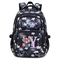 26 Anglų raidės K-Pop Spausdintas Kuprinė Studentui Paaugliui Berniukui Mergaitei Mokyklos Krepšys Knygų Krepšys Vaikui Dovana Moterims Didelės Talpos Kelioninis Krepšys