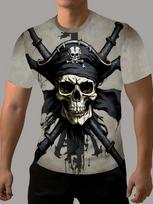 Pirate Skull Adventure Men's T-Shirt S