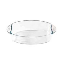 Heat-Resistant Glass Baking Dish with Handles Transparent Rectangular Cake Pan for Oven Microwave Fridge Multi-Purpose for Lasagna Fish Vegetables Ellipse