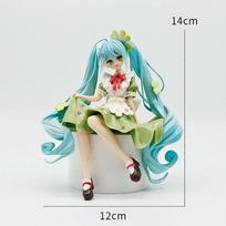 Judai Fashion Figure Hatsune Miku Country PVC Action Model Model Doll Toys Gift Perfect Gift Decorative Durable