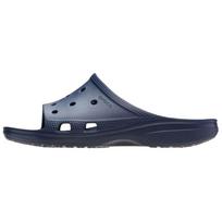 Crocs Saturday Versatile Open-Toe Slide Sandals Men Sandals Navy-Blue 213298-410 41-42 gray