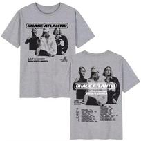 2026 Chase Atlantic Lost in Europe UK Tour 2026 Graphic T Shirts Hip Hop Vintage Gothic Short Sleeve T-shirt Unisex Streetwear S