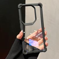 2IN1 Hybrid Armor Design Clear PC+TPU Phone Case For Infinix Note 50 Pro 40 Hot 70 60 Pro 60i Coner Airbag Anti-drop Back Cover Note 40ProPlus 5G juoda