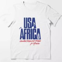USA For Africa We Are The World T shirt Unisex T-Shirt L