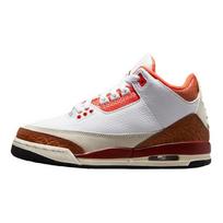 Air Jordan 3 Retro GS Mars Stone Kids Sneakers White Black Team-Orange DV7028-108 36.5 gray