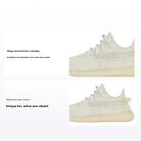 adidas Yeezy Boost 350 V2 Kids Light Kids Sneakers White GY3439 28