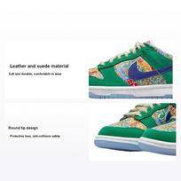 Nike Dunk Low GS Foam Finger Kids Sneakers Green Stadium-Green White DZ5299-300 36