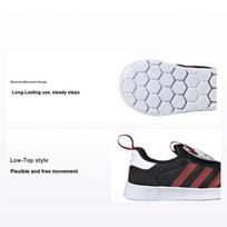 „Hello Kitty x adidas Superstar 360 I“ juodi, ryškiai raudoni, kūdikiams skirti sportbačiai su debesų ir baltos spalvos HQ4091 22 black