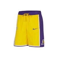 Nike Los Angeles Lakers Courtside Heritage NBA Drawstring Straight-Leg Sports Shorts Men Bottoms Amarillo-Yellow CV5603-728 L