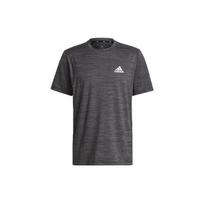 Adidas Heat Ready Training Sports Crew Neck Short Sleeve T-Shirt Men Tops Metallic-Black GM2074 S