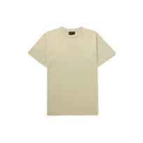 Fear of God Essentials Logo Short Sleeve T-Shirt Unisex Tops Green FOG-SS21-685 L beige