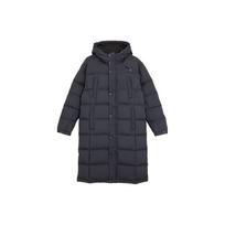 PUMA Printed Hooded Casual Long Down Jacket Men Outerwear Dive-Blue 674277-40 S black