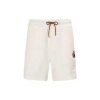 Calvin Klein Logo Drawstring Casual Shorts Men Bottoms Beige J323189YBH XS white