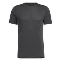 Adidas Essentials Round Neck Short Sleeve T-Shirt Men Tops Black JV6918 M gray