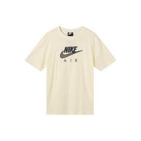 Nike Letter Logo Print American Vintage Casual Crew Neck Short Sleeve T-Shirt Women Tops White DN4862-113 XL gray