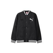 Puma Sports Casual Warm Baseball Cotton Jacket Men Jacket Black 532415-01 XS black