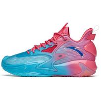 Anta Crazy Tide 3 Pro Nitrogen Technology Neon Mid-Top Basketball Shoes Men sneaker Purple Red 112141651S-2 40