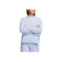 Adidas Urban Outdoor Solid Color Long Sleeve Dustproof Windproof Sun Protection Jacket Women Jacket Blue IP3956 XL