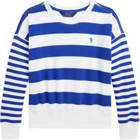 Polo Ralph Lauren Striped T-Shirt With Embroidered Pony Long Sleeve Kids Tops 313957308-001 L